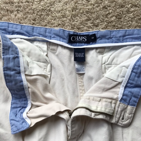 Chaps Men’s Cargo shorts size 38 - Picture 3 of 3